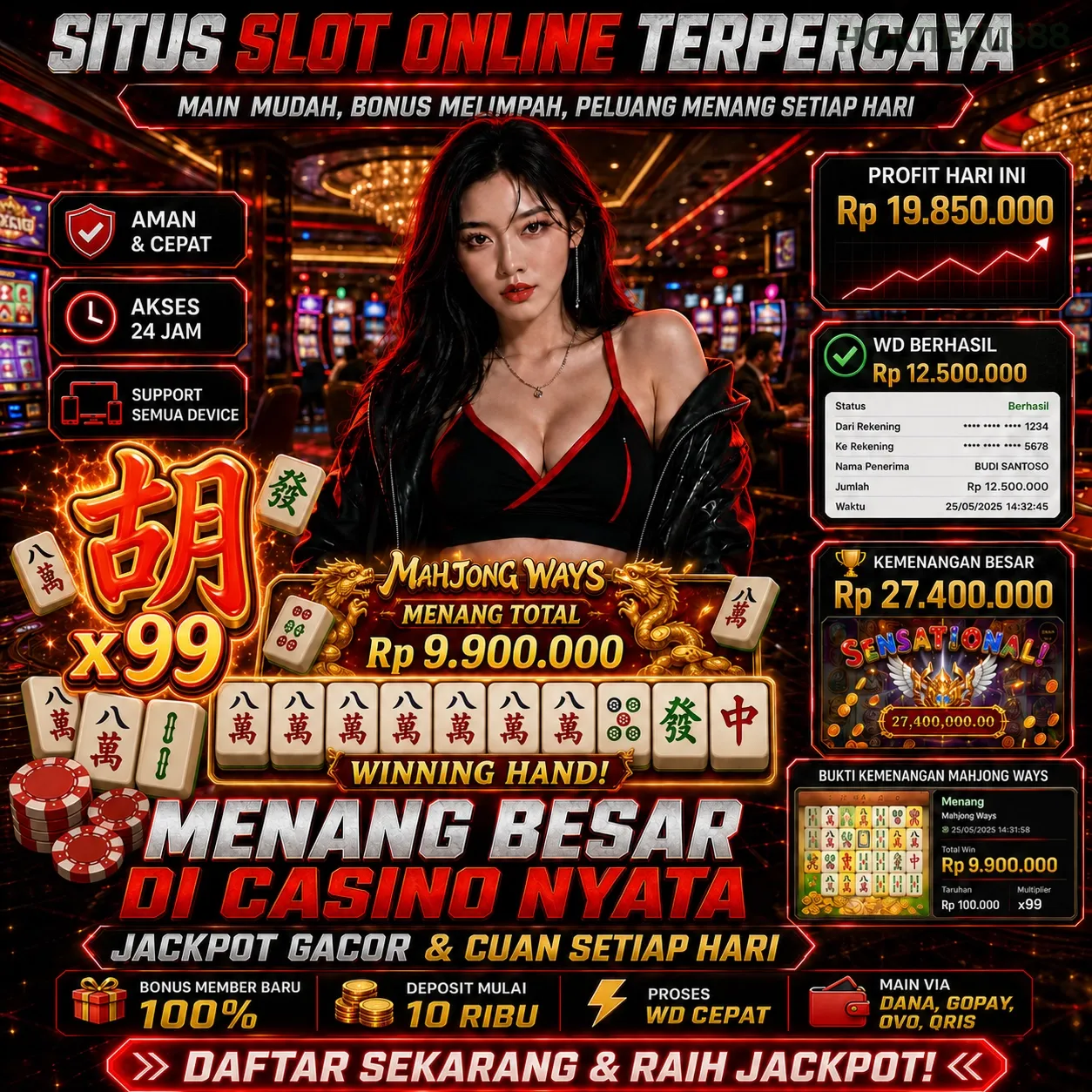 Ikon aplikasi hokiterus88 resmi